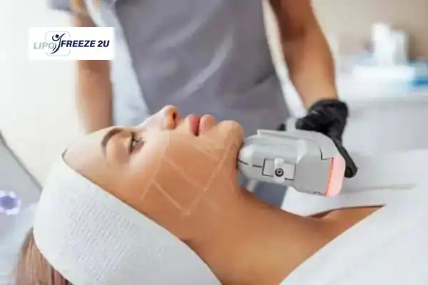 image of HIFU Maidenhead treatment in progress.