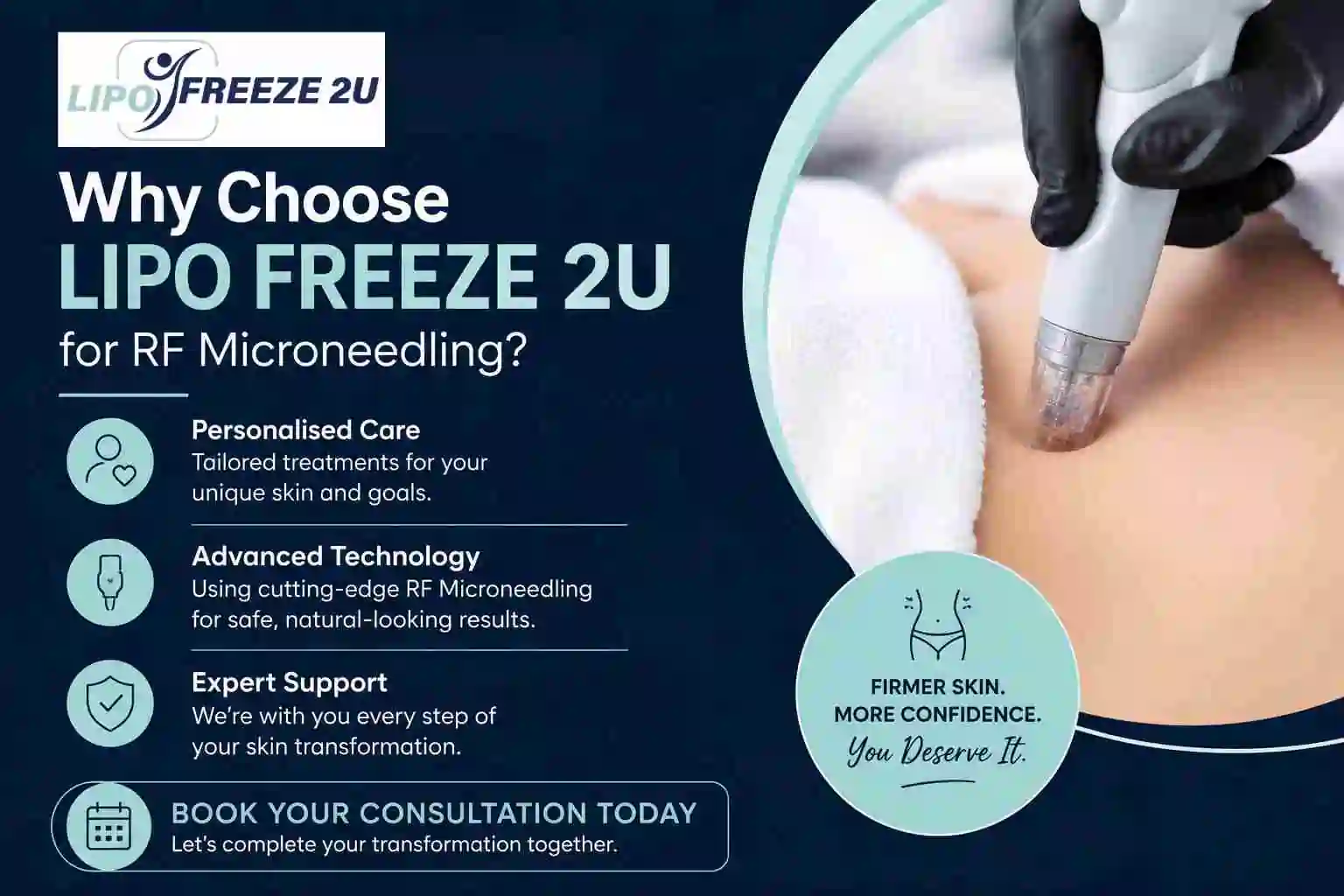 Why Choose LIPO FREEZE 2U for RF Microneedling Maidenhead?