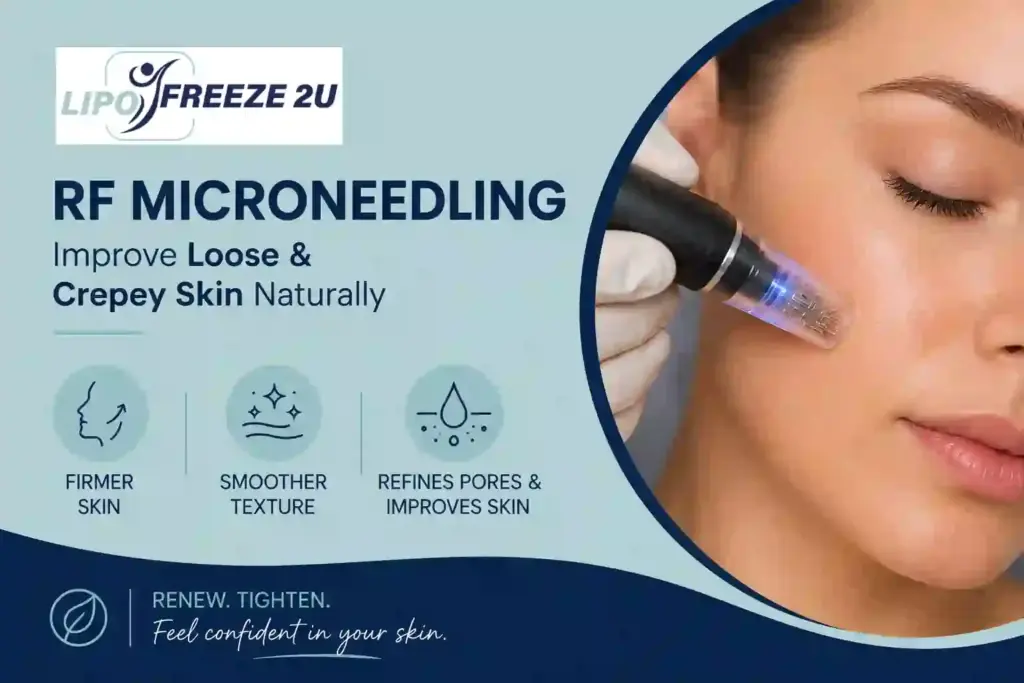 Can RF Microneedling Help Improve Loose and Crepey Skin Maidenhead?
